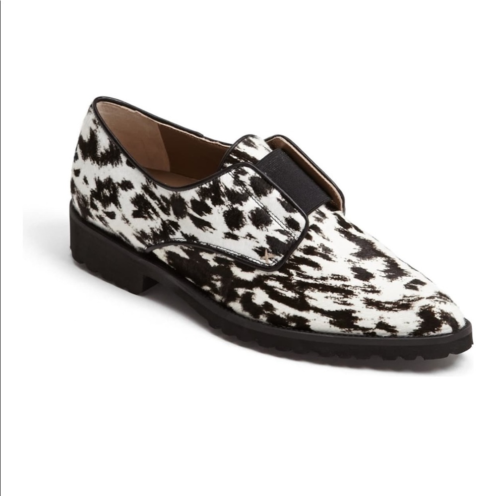 Anyi Lu Calf Hair Oxford